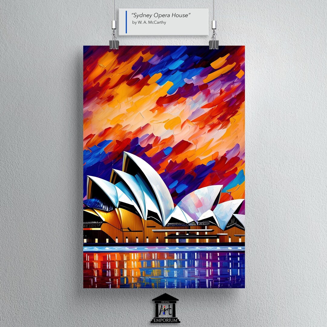 Sydney Print, Sydney Opera House Print, Sydney Printable, Sydney Wall Art Print, Australia Print