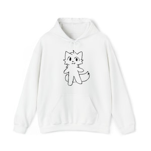 Unisex Heavy Blend™ Boykisser Hooded Sweatshirt, TikTok meme, popular cat