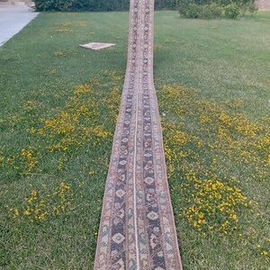 2x24 Rug,2x24 Runner Rug,Patchwork Runner,2x24 Vintage Rug,Stair Runner,Entryway Rugs,Corridor Rug,Vintage Runner,1.8x23.10 ft,Tax Free USA