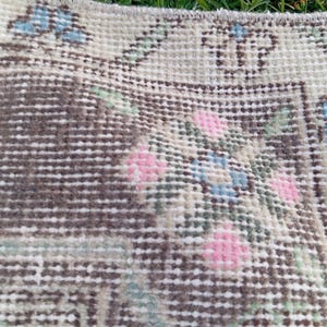 2x24 Runner Vintage Turkish Runner Oushak Runner Rug: patchwork Rug Extra Long Turkish Stair Rug ( 1.11x24 ft) Tax Free USA
