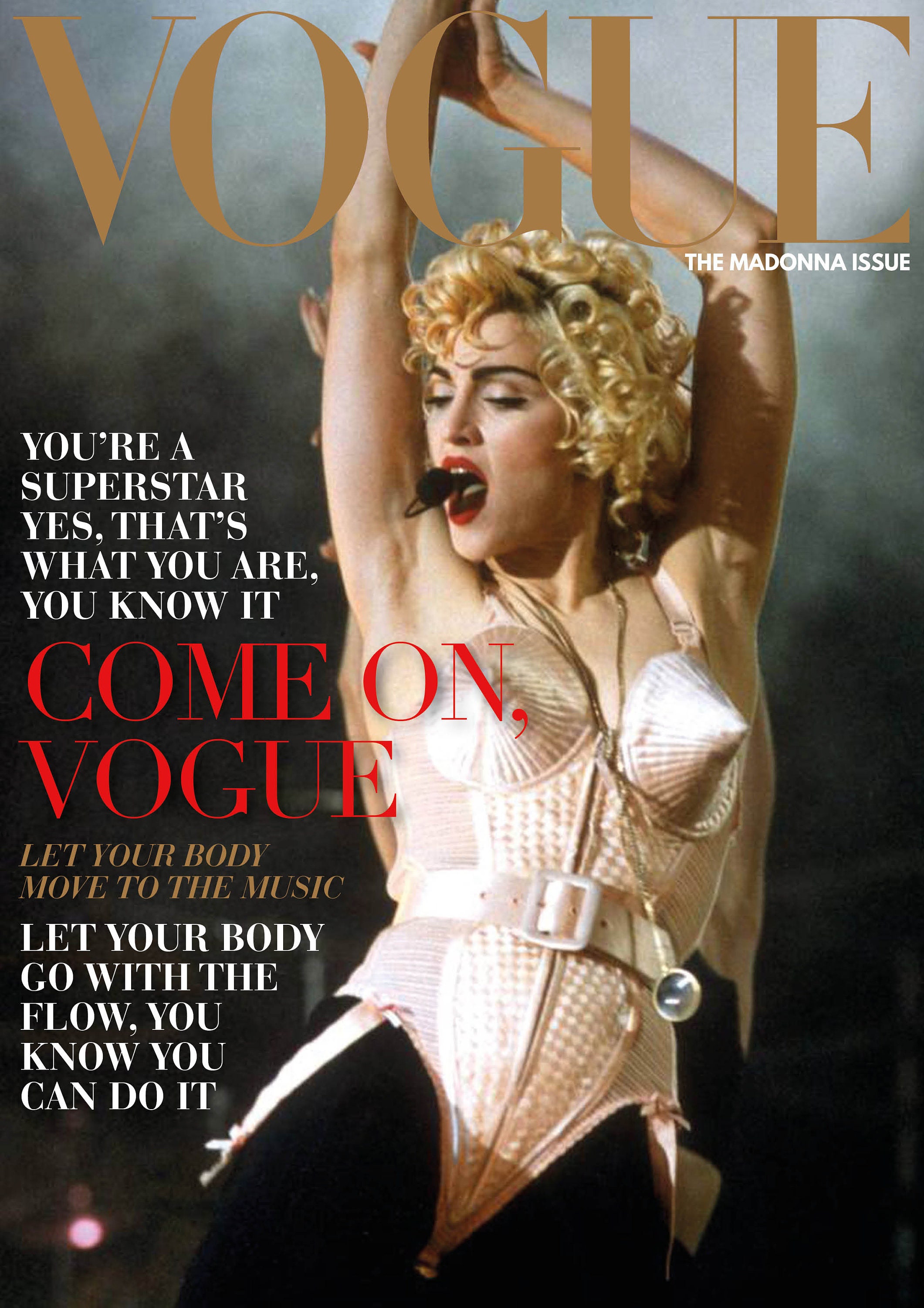 Vintage Madonna Poster, Madonna 90s Poster