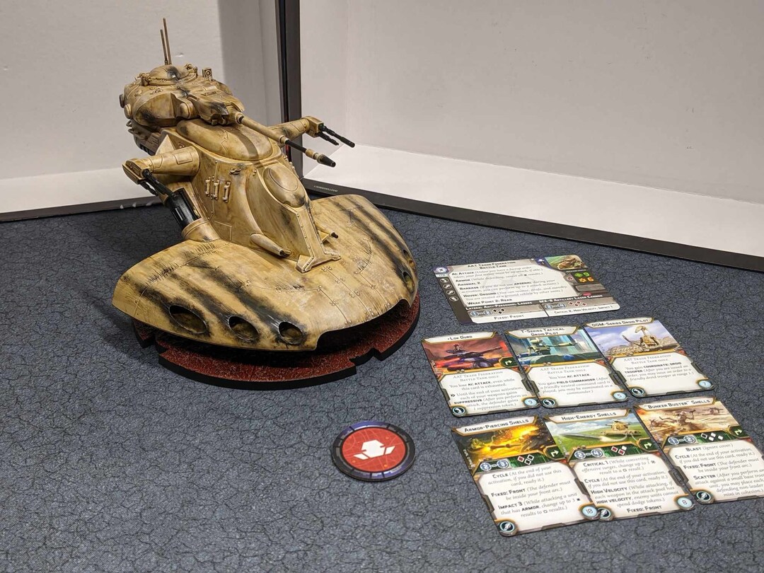 Star Wars Legion / AAT Battle Tank / Fully Painted / Etsy