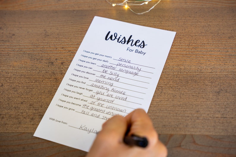 Wishes for Baby - Etsy