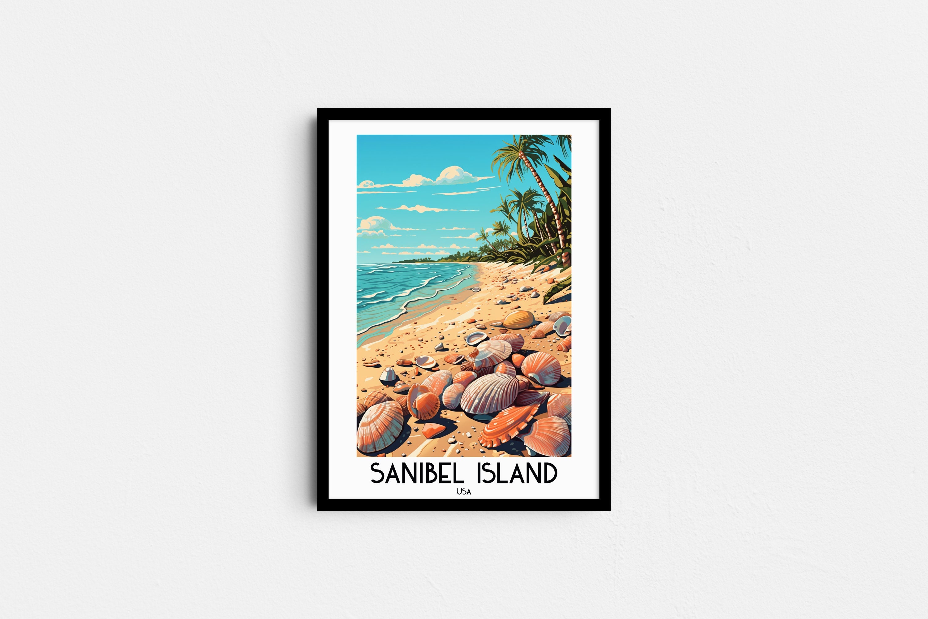 Sanibel Island Embroidered Sand Dollar Towels