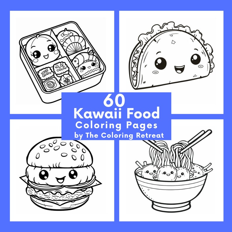Kawaii Food Coloring Pages Digital - Il 794xN.5973500496 Pyh5 