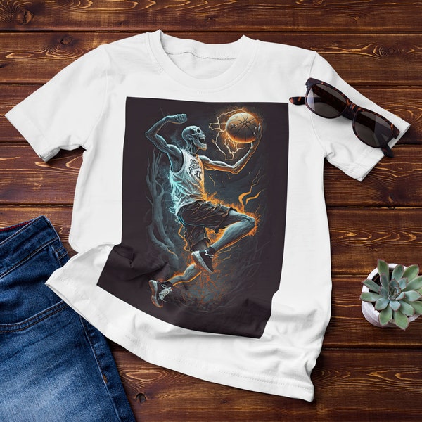 mens skeleton tee