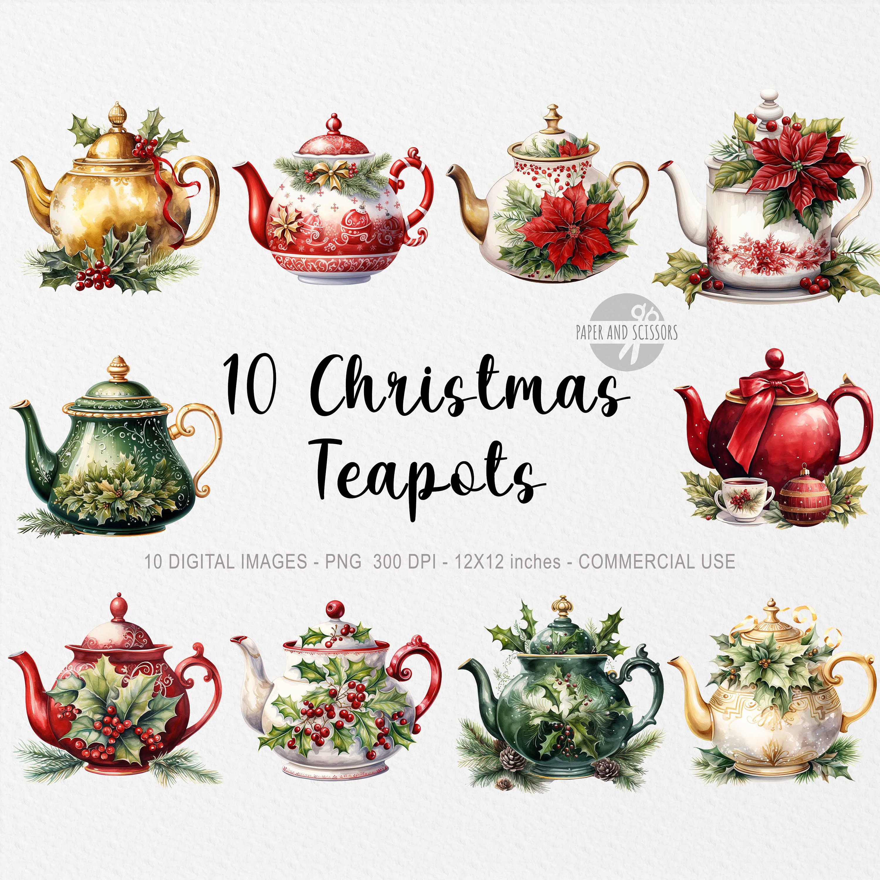 Christmas Teapot