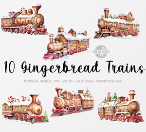 Train En Pain D'épices Décoration Noël - Figurine En Résine Détaillée - Décor De Table Ou étagère - Ambiance Festive
