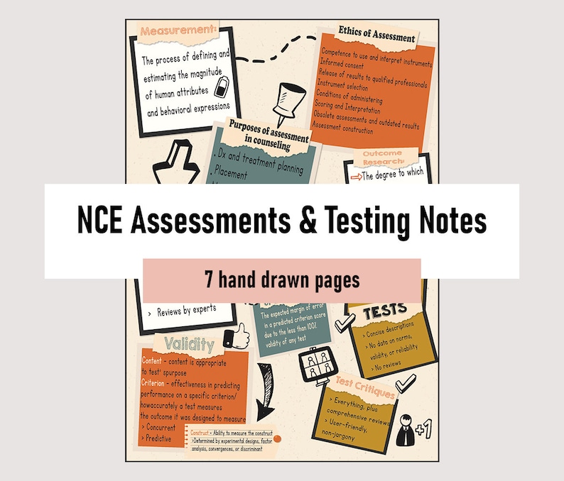 NCE Study Review ASSESSMENTS & TESTING Measurement and Assessment