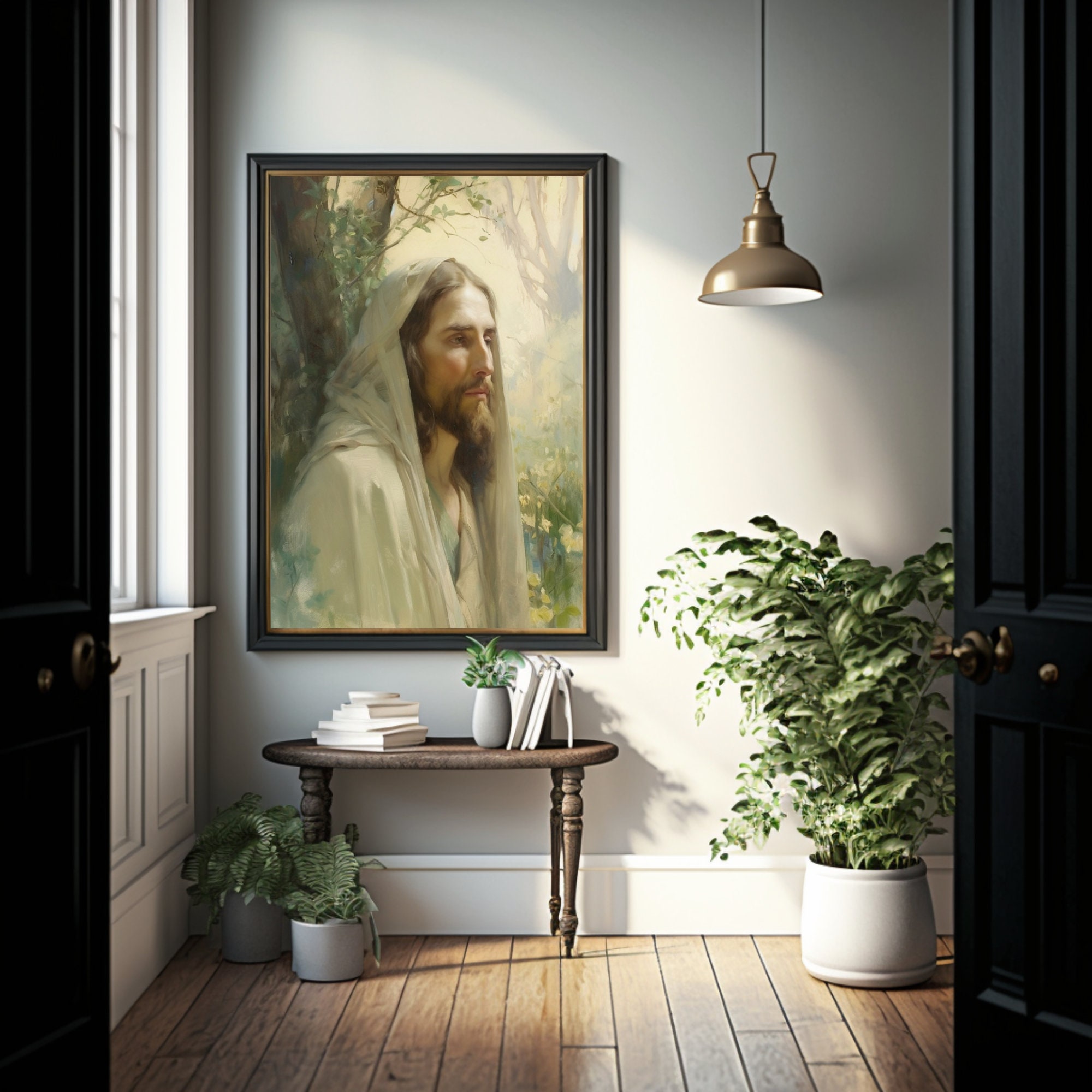 Printable Art Picture of Jesus Christian Artwork Jesus Wall - Etsy