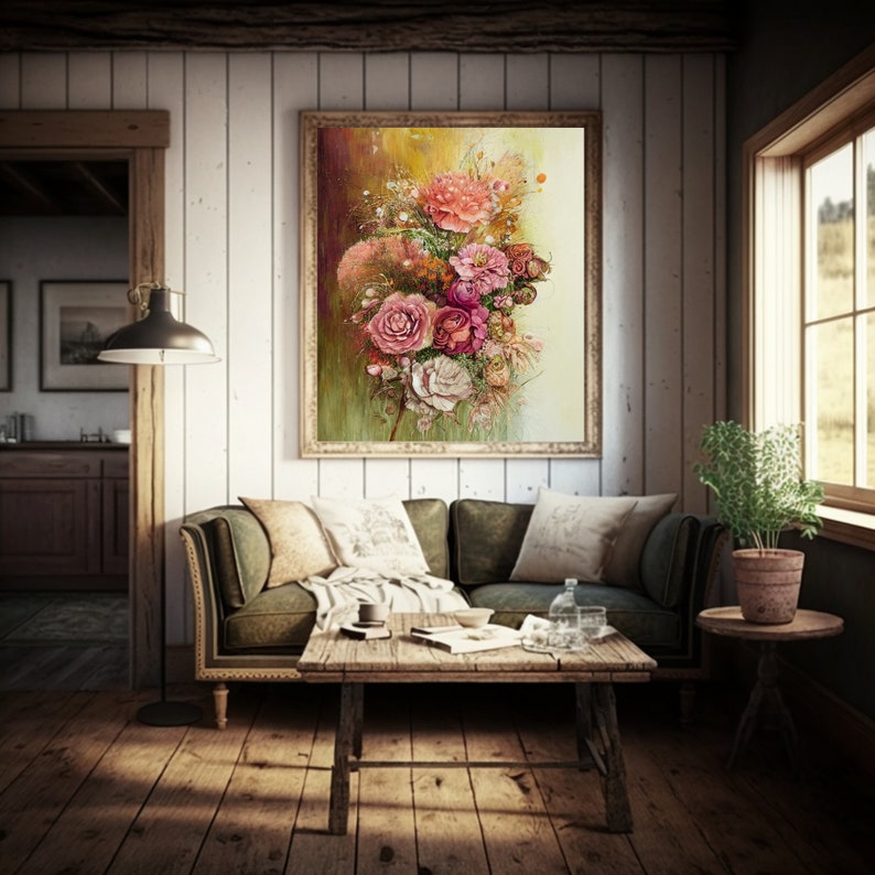 Printable Wall Art, Cottage Core Room Decor, Coquette Aesthetic