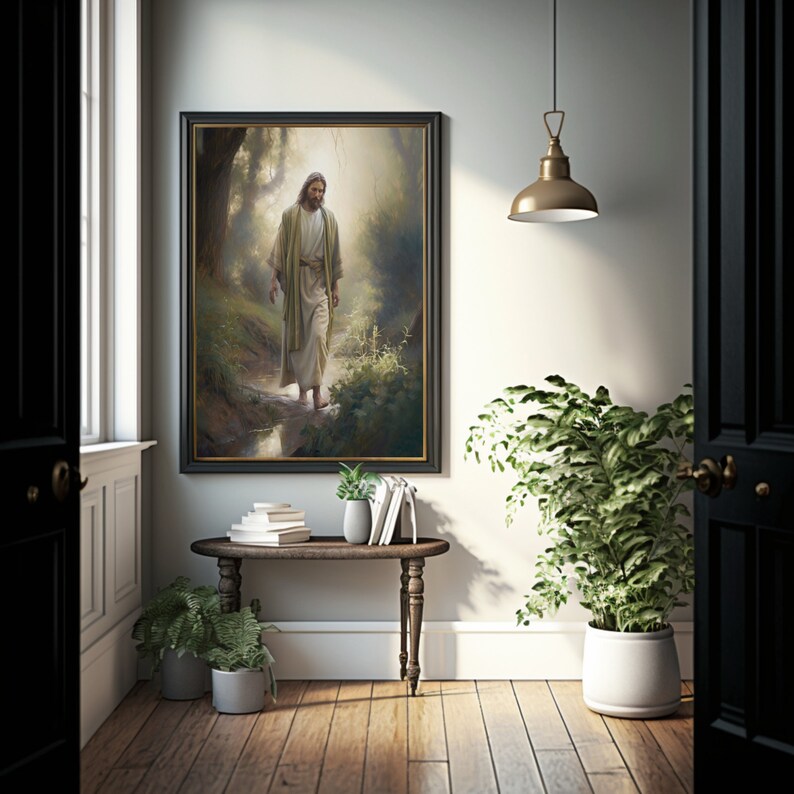 Printable Art, Picture of Jesus, Christian Artwork, Jesus Wall Art ...