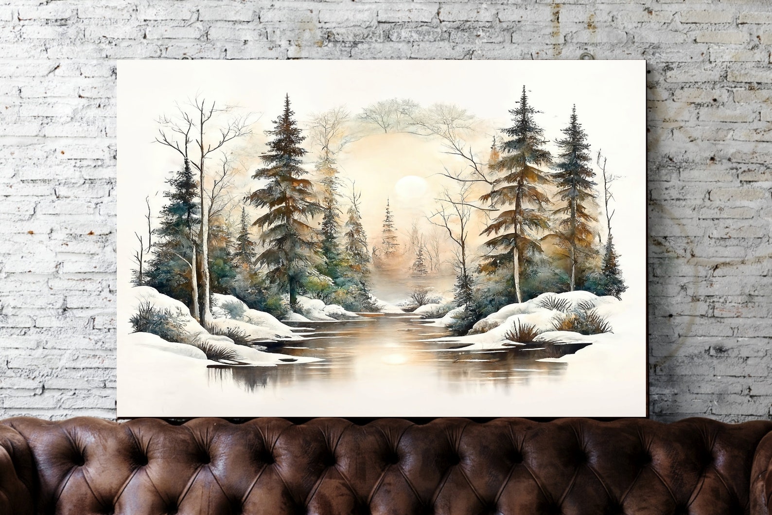Photo inspiration: Fresh Look at Printable Art Nature Inspired Decor Enchanted Forest Pine