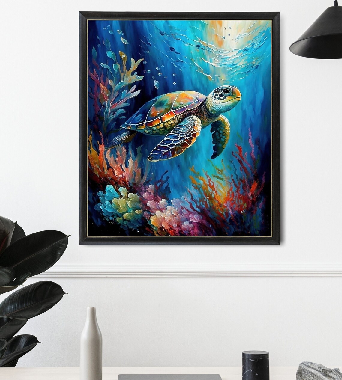 Printable Wall Art Sea Turtle Art Turtle Lover Gifts - Etsy