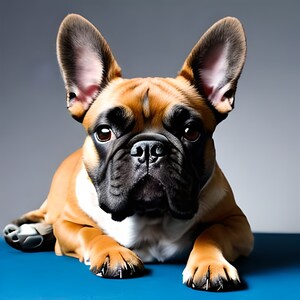 AI Digital Artwork French Bulldog