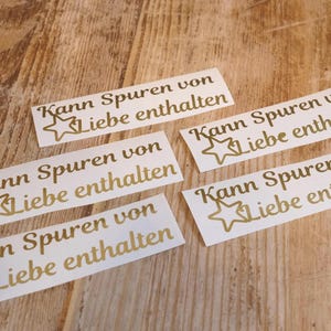 Autocollants personnalisés à frotter