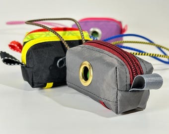 Personalized Dangle Free Dog Poop Bag Carrier Holder