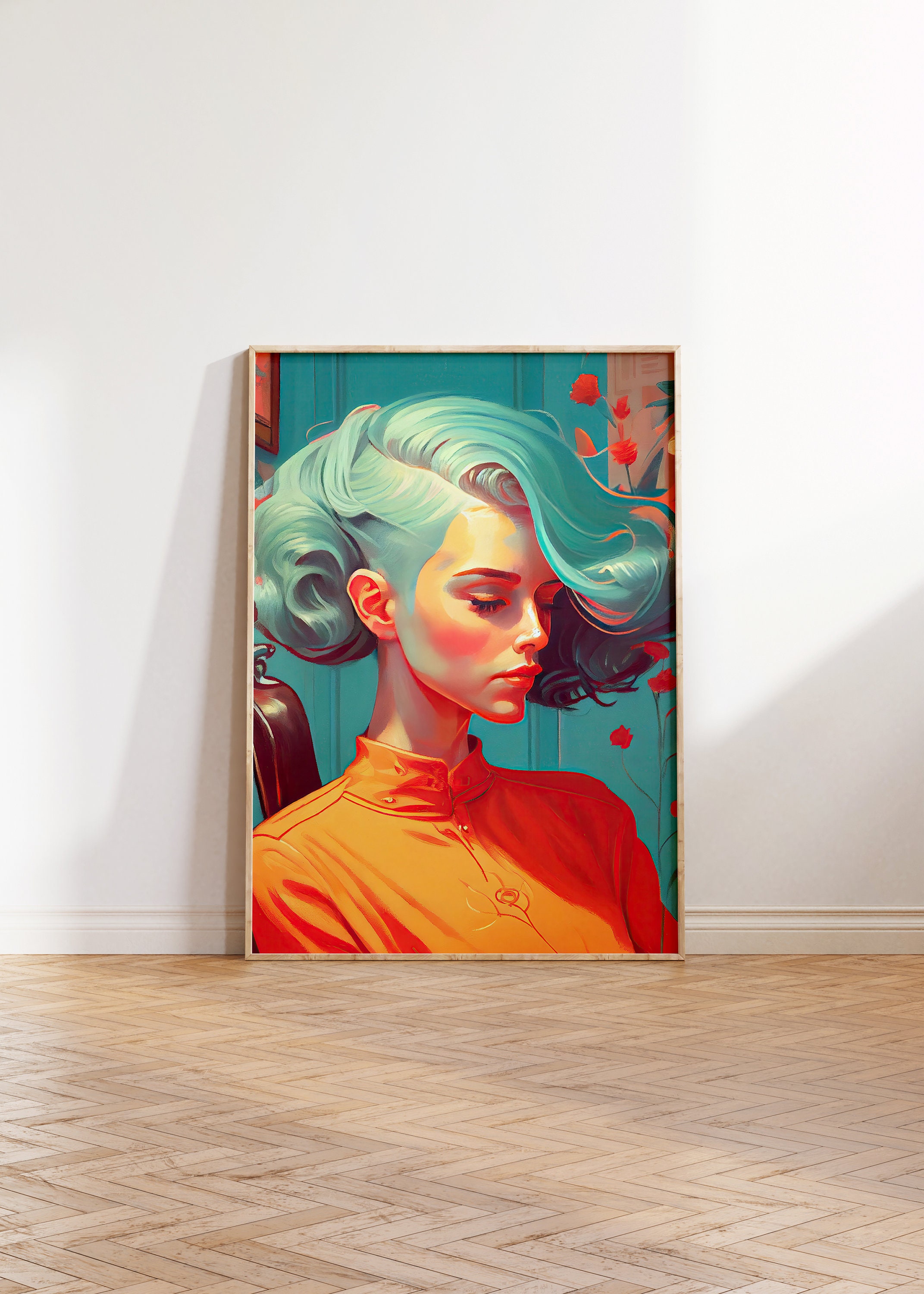 Hair Salon Wall Art, Premium Matte Vertical Posters, Hair Poster