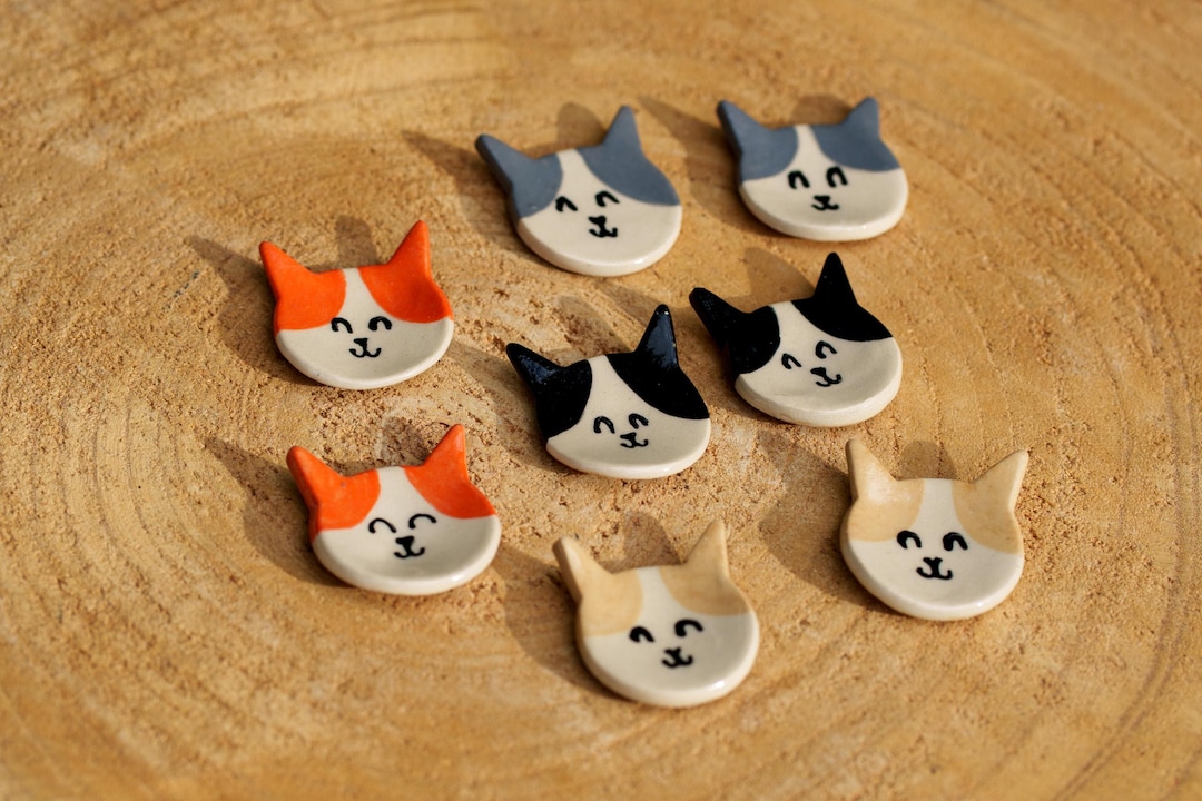worry-stones-ceramic-cat-anti-stress-pebble-ceramic-relaxation-stone