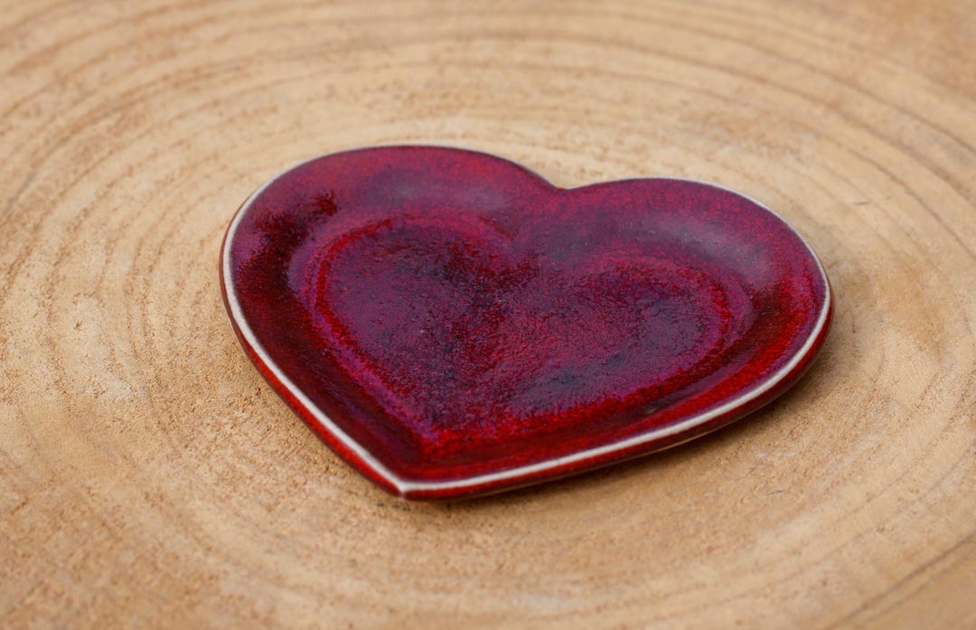 Portagioie A Cuore Vintage In Metallo Intagliato, Decorazione Da Casa E Viaggio - 3