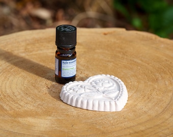 Ceramic Flower Heart Essential Oil Diffuser. Home Fragrance Diffuser Pebble
