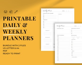 Time Blockingweekly Time Blockingprintable Plannerweekly - Etsy