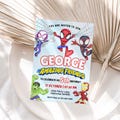 Spidey And His Amazing Friends Birthday Invitation Spidey Invitation Spidey Party Spidey And Friends Boy Invite EDITABLE Instant Digital