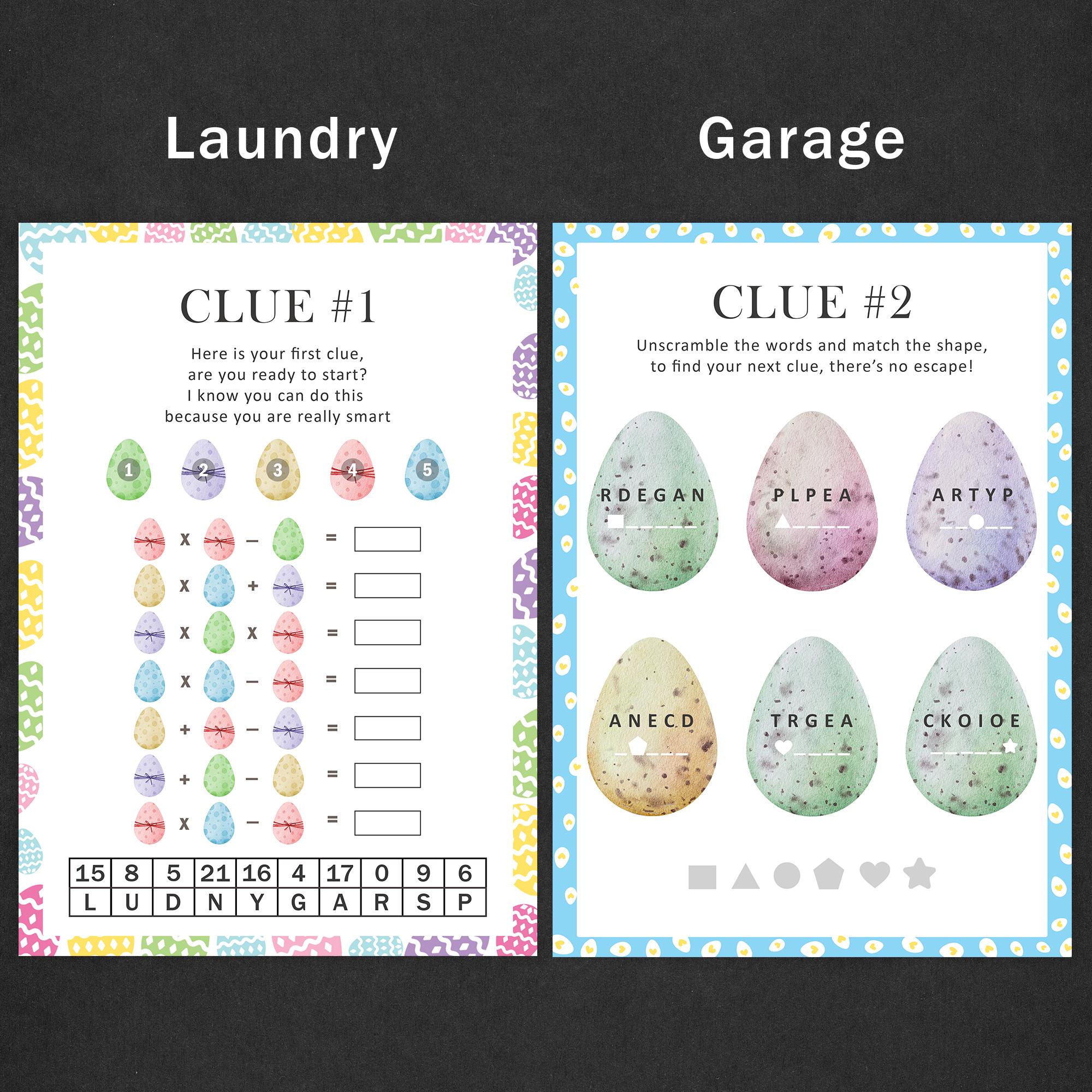 Easter Scavenger Hunt for Teenager Easter Treasure Hunt Teens Egg Hunt ...