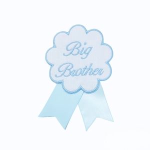Pin de Gran Hermano/ Signo de Gran Hermano/ Gran Hermano Promovido/ Anuncio de Gran Hermano/ Broche de Gran Hermano.Pin de bordado de Hermano Pequeño disponible
