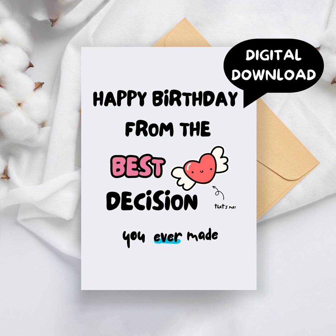 Cute Printable Birthday Card Printable Birthday Cards - Etsy