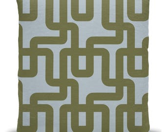 Woven Pillow - Moss
