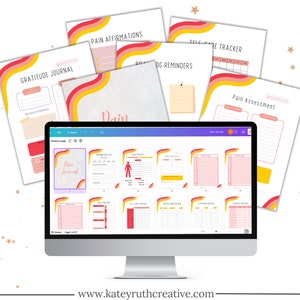 Chronic Pain Journal Template Chronic Illness Tracker Disability