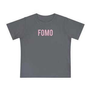 FOMO Kids T-Shirt - Minimalist Tee for Toddlers, Babies & Kids | Fun Gift Idea for Boys or Girls