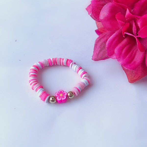 Pink Clay Beads Etsy