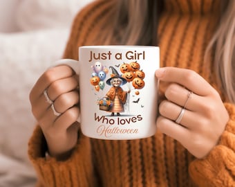 Fun Grandma Halloween Mug, Cute & Spooky Mug, Girly Halloween, Halloween Mug, Halloween Gift, Halloween Lover Gift, Spooky Season Coffee Mug