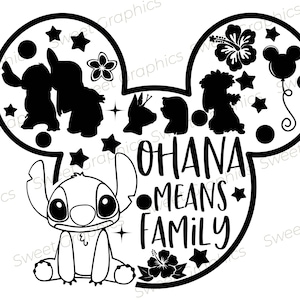 ohana signifie famille Svg