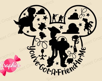 You've Got A Friend In Me SVG