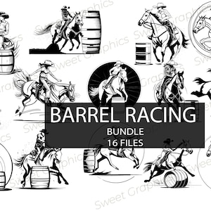 Rodeo Barrel Racer SVG Cut File | Western Rodeo Svg |  Barrel Racing Svg | Rodeo Svg | Women Barrel Racing Svg | Barrel Racing Mom Svg