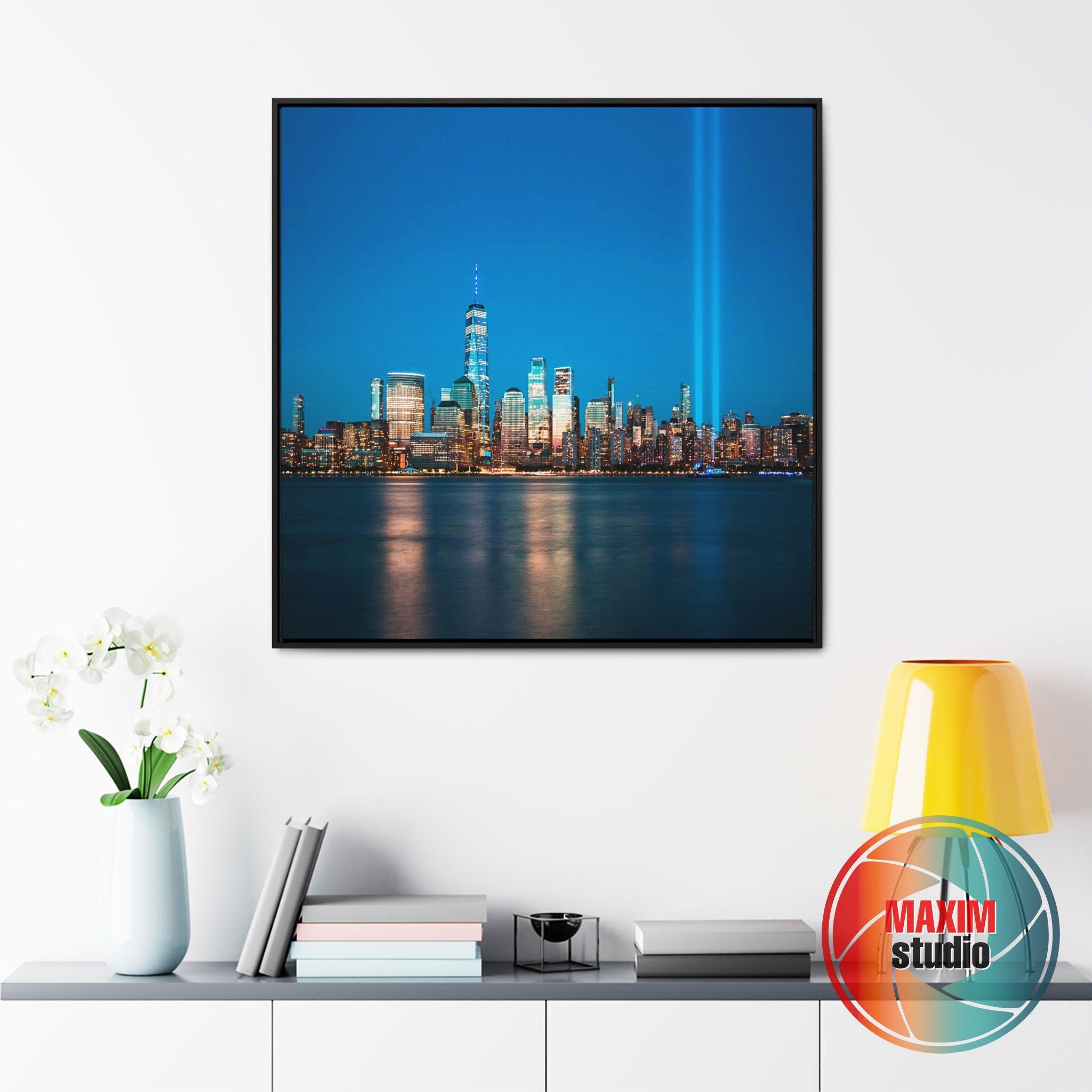 Light From 9/11 Memorial & Museum Manhattan New York Premium Gallery ...