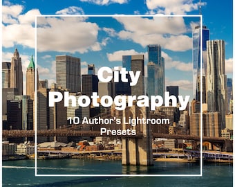 City Photography Lightroom Presets: Urban, Cinematic, Colorful (Desktop & Mobile)