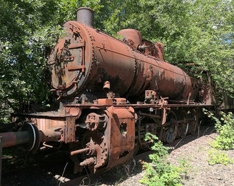Abandoned locomotive Germany