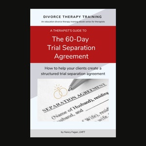 A Therapist&#39;s Guide to The 60-day Trial Separation Agreement | Trial Separation Agreement | Therapy Worksheets | Relationship Help | Therapy