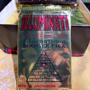 Illuminati New World Order Trading Cards Booster Pack image 1