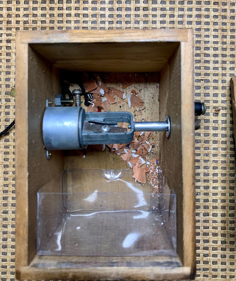 Antique Wallmount Pencil Sharpener Etsy