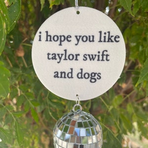 KARMA Discoball Taylor Swift Stanley Tumbler Cup Charm Accessories for  Water Bottle Stanley Cup Tumbler Handle Accessories Charm DISCOBALL 