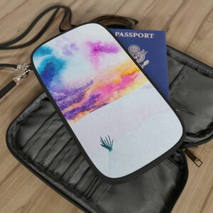 White Sands Sunset Passport Portemonnaie