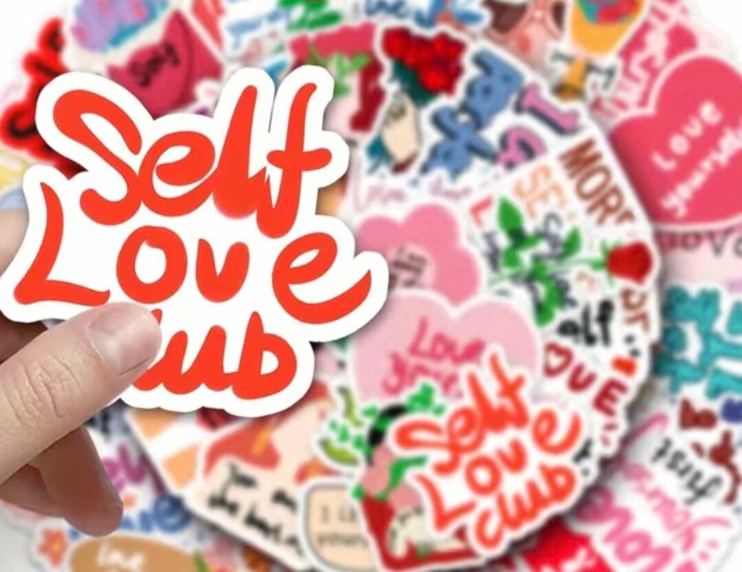 Self Love Stickers Affrimation Stickers Im Doing My Best Etsy