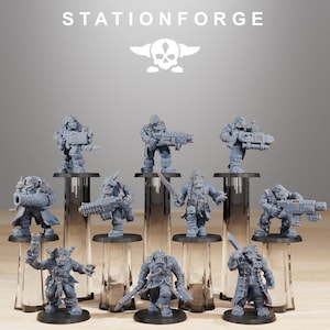 Orkaz Pirates (10 models) by Station Forge