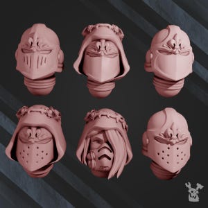 Battle Sisters Heads - Bloody Rose 2 [Dakka Dakka]