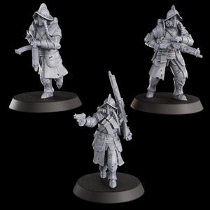 Heavy Support - 3 Models for 28mm Wargaming - 16K Print Resolution [Torquemada&#39;s Inquisition] Trench Crusade Compatible